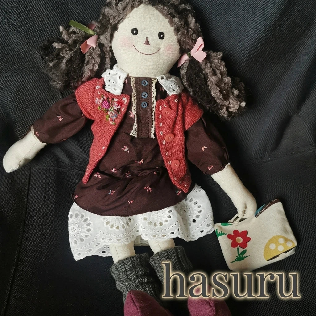 Artisan Handcrafted Country Style Linen Doll | Original Design